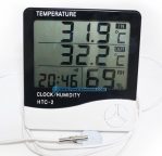 Hygrometer HTC2 in out thermometer dengan kabel 3 baris